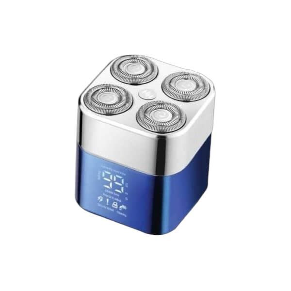 MAQUINA DE AFEITAR PORTATIL KEMEI RECARGABLE LCD DISPLAY KM- C45-3