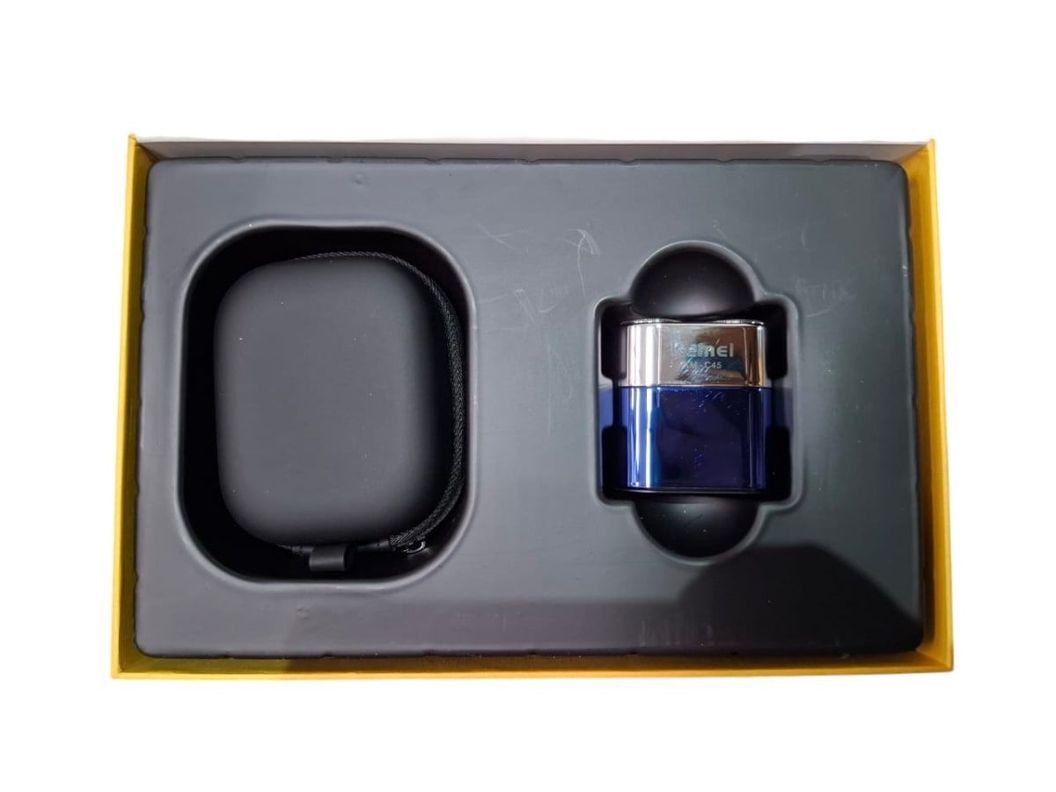 MAQUINA DE AFEITAR PORTATIL KEMEI RECARGABLE LCD DISPLAY KM- C45-4
