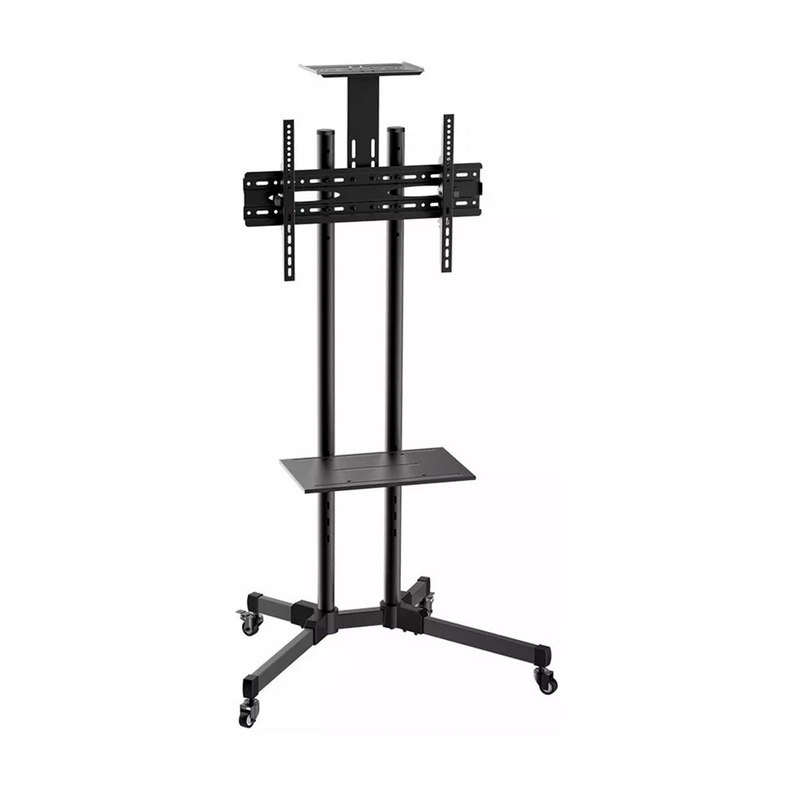 Soporte de Piso con Ruedas para TV 32-70" Profesional Negro