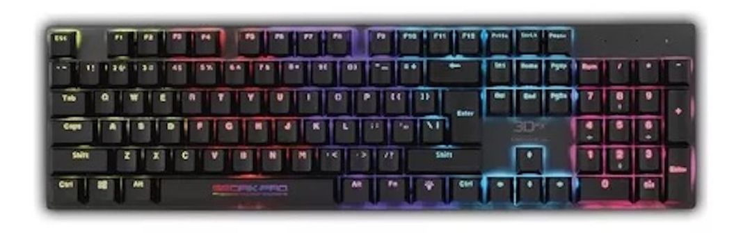 Teclado gamer mecánico: Experiencia de juego superior.-3