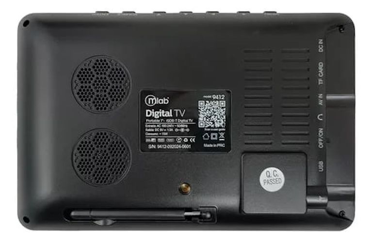 TELEVISOR 7" MLAB SEÑAL DIGITAL-1