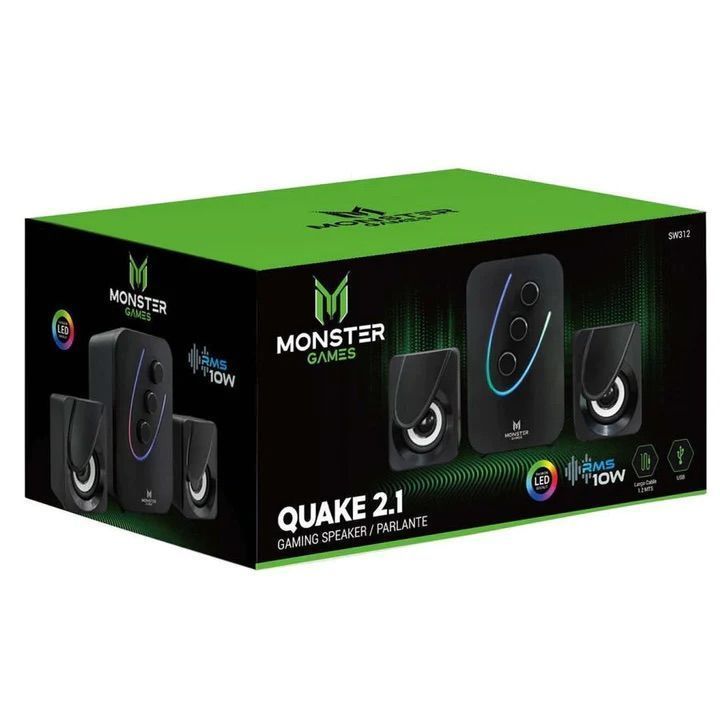 SUBWOOFER MONSTER GAMES QUAKE 2.1-3