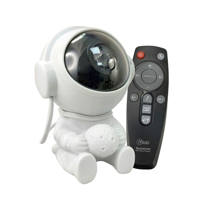 PROYECTOR MULTICOLOR LED LASER MLAB SPACEMAN MOON GALAXY & NEBULAR-0