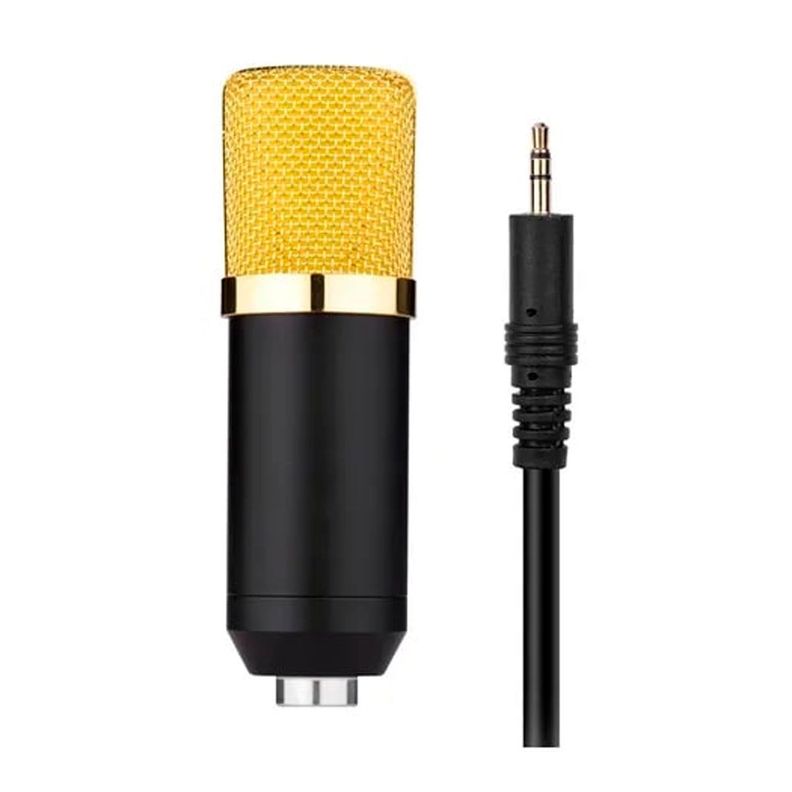 Micrófono Condensador Jack 3.5 Con Soporte Tipo Araña-1