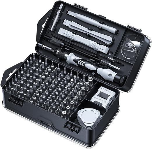 Juego Kit Set Destornilladores Precision Magnéticos 115 En 1 Telefono-0