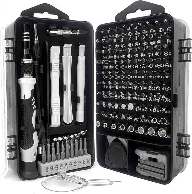 Juego Kit Set Destornilladores Precision Magnéticos 115 En 1 Telefono-2