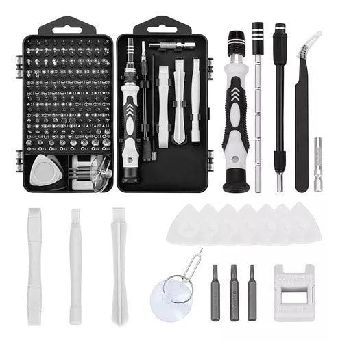 Juego Kit Set Destornilladores Precision Magnéticos 115 En 1 Telefono-4