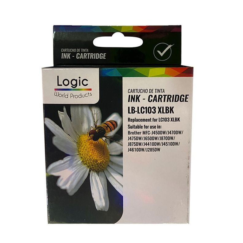 CARTRIDGE LB-LC103 XL NEGRO PARA BROTHER MFC J650