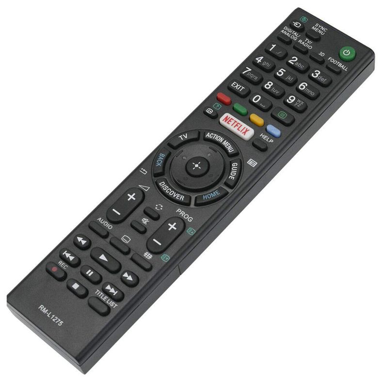 Control Remoto TV  RM-L-1275 Repuesto Universal Negro
