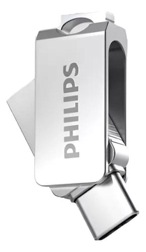 PENDRIVE PHILIPS 2 en 1 TYPE C 3.2 (64GB)-0