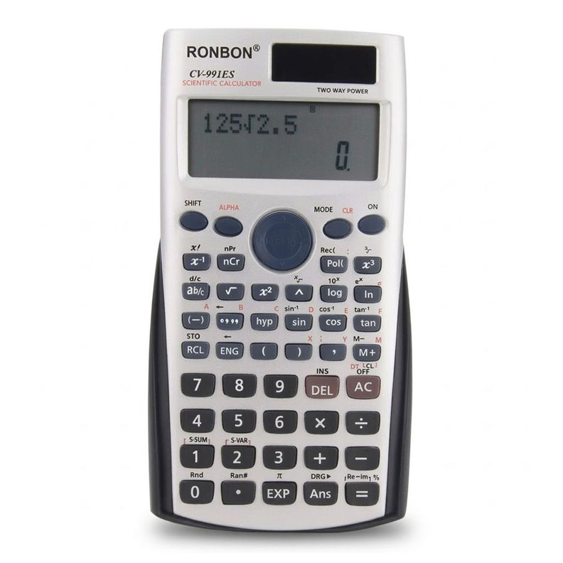 Ronbon RB-991ES Calculadora Cientifica 240 Funciones Blanco