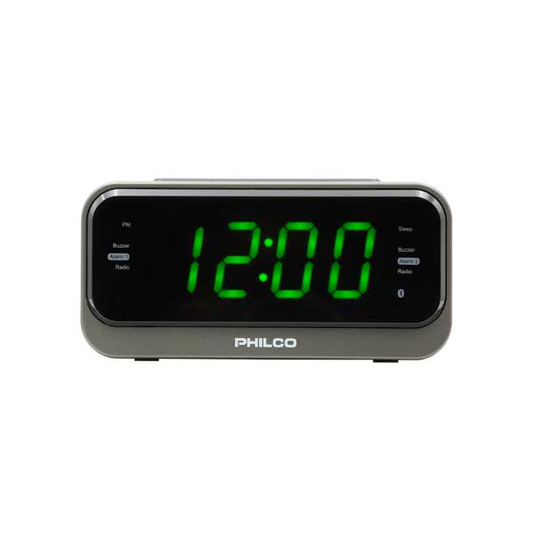 Radio Reloj Philco Bt Par1012bt Pantalla 1.2-0