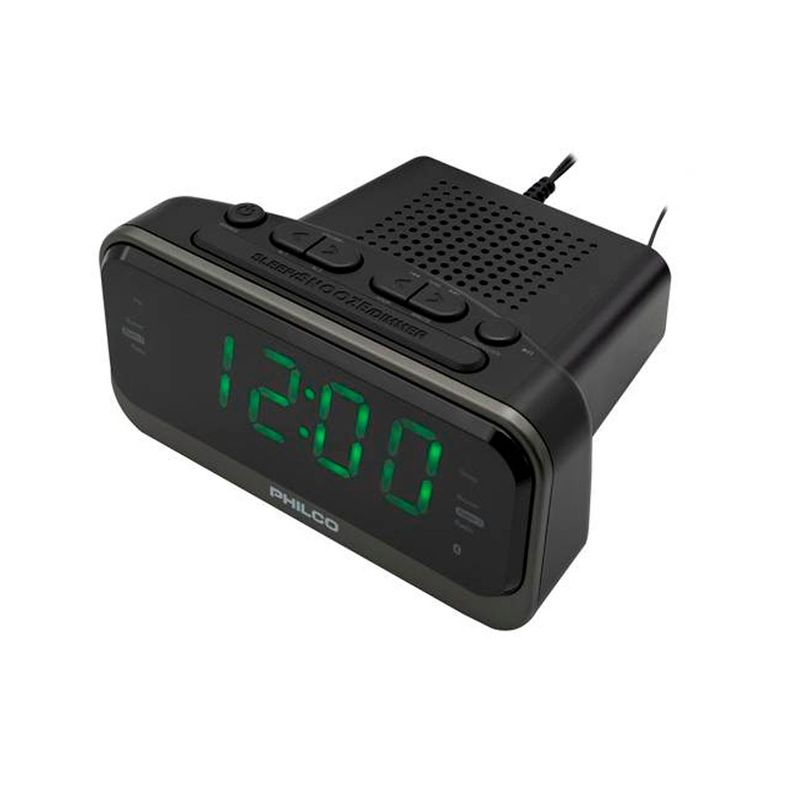 Radio Reloj Philco Bt Par1012bt Pantalla 1.2-2