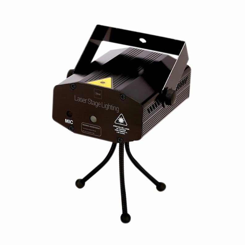 LUZ LASER STAGE 12 DISEÑOS MIC MUSIC MLAB-1