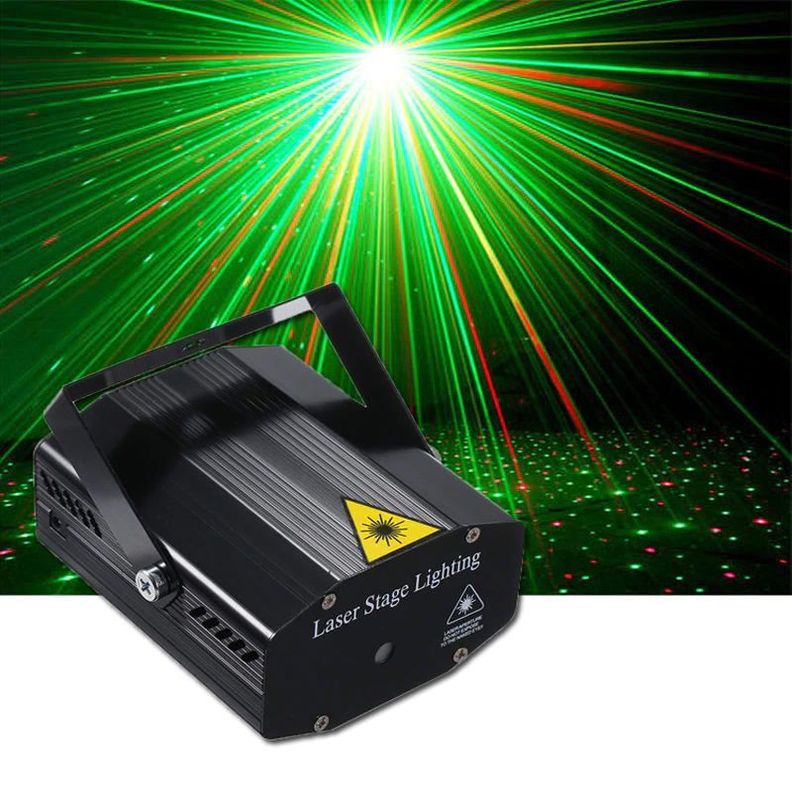 LUZ LASER STAGE 12 DISEÑOS MIC MUSIC MLAB-2