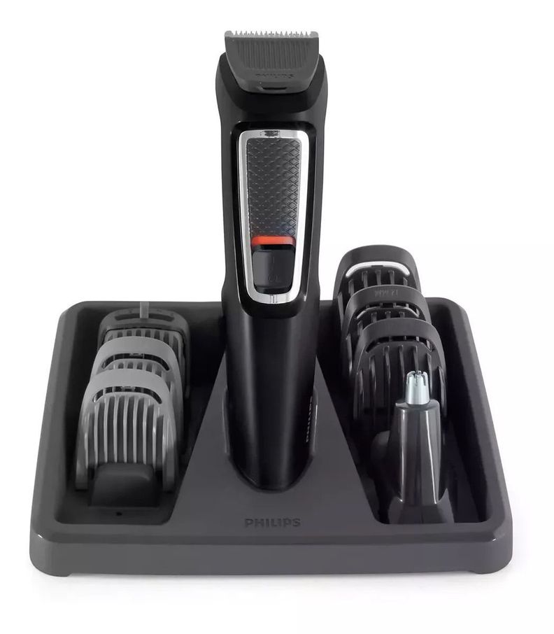 Cortadora Multigroomer Philips Series 3000 Mg3731/15 Negra Color Negro-3