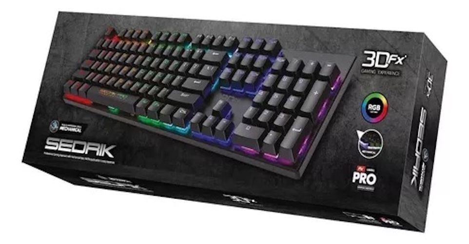Teclado mecánico con antighosting: Cada tecla registrada.-2