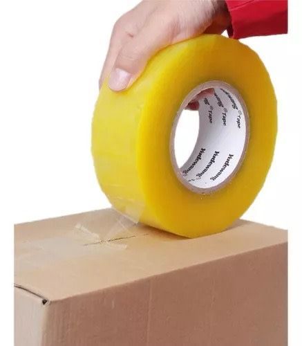 Cintas Embalajes Rollos 200 Mts 45mm Color Transparente Cintas 52 Micrones HP1048-0