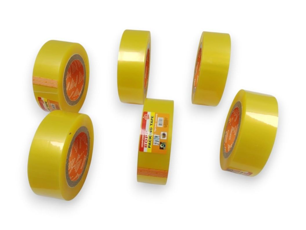 Cintas Embalajes Rollos 200 Mts 45mm Color Transparente Cintas 52 Micrones HP1048-1