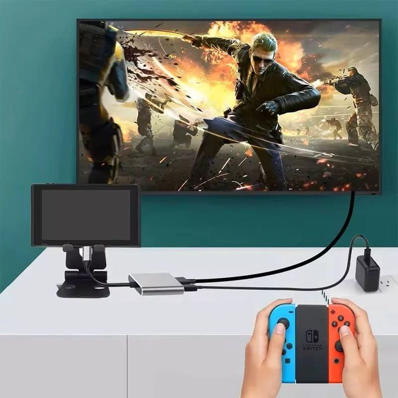 Adaptador Usb 3 En 1 Type Tipo C A Hdmi / Usb 3.0 / Tipo C 9175-3