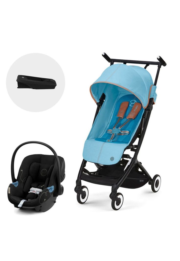 Coche Travel System Libelle BB + Aton G + Base Azul