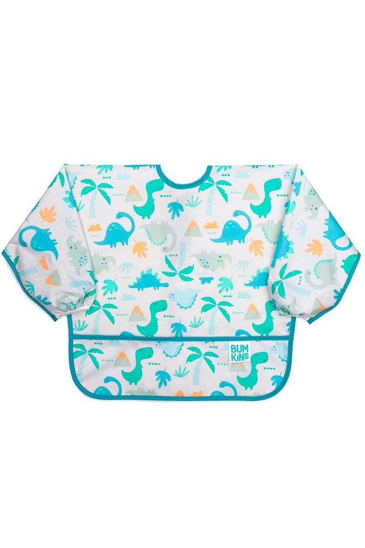 Babero Sleeved Bib Dino-0
