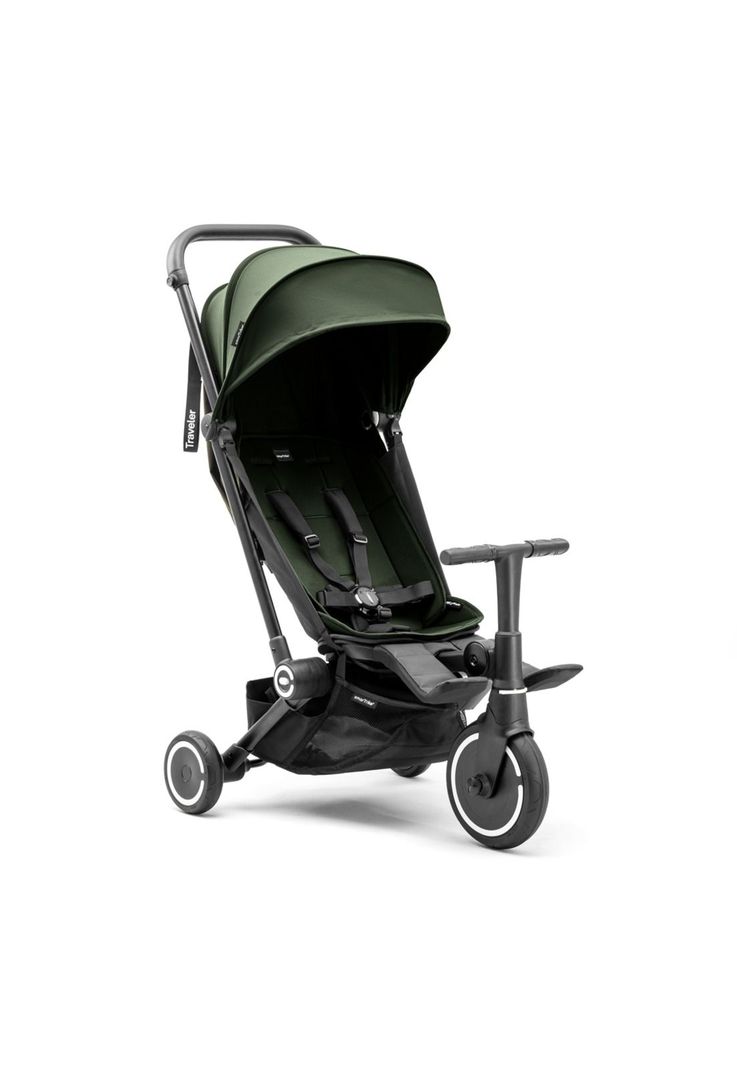 Coche Triciclo Traveler Verde