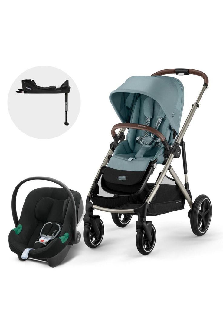 Coche Travel System Gazelle S TPE SB + Aton B2 + Base Azul