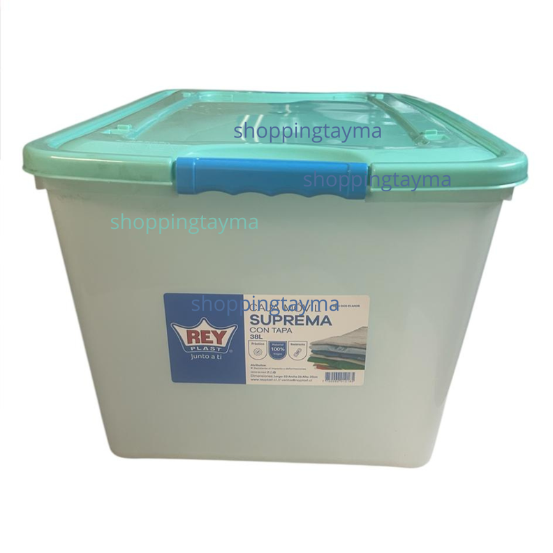 Caja Organizadora Con Ruedas Suprema 38 Litros-2