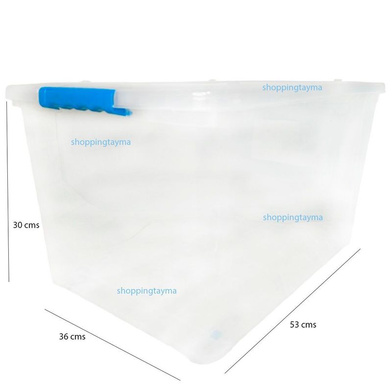 Caja Organizadora Con Ruedas Suprema 38 Litros-3