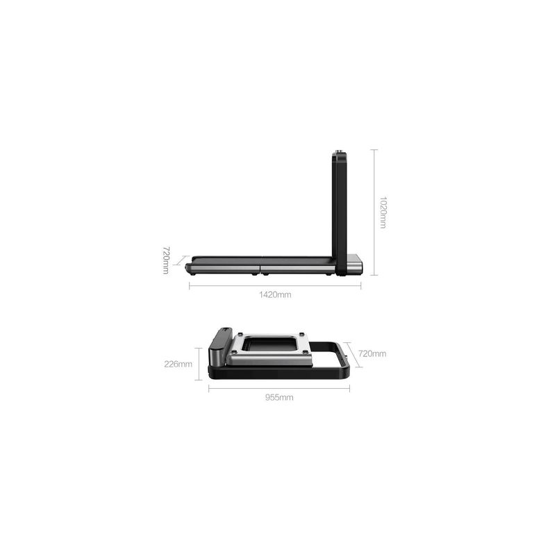 KingSmith WalkingPad X21 – Trotadora plegable inteligente doble plegable soporte NFC LED-1