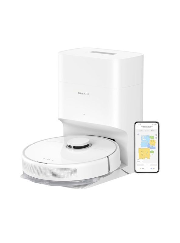 Dreame D10 Plus Gen 2 Robot Aspirador Color Blanco Succion 6000PA-0
