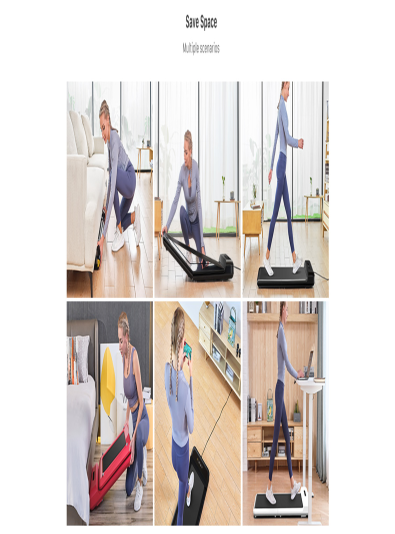  KingSmith Walkingpad C2 Blanco/Azul/Amarrillo/Negro/Rojo-5