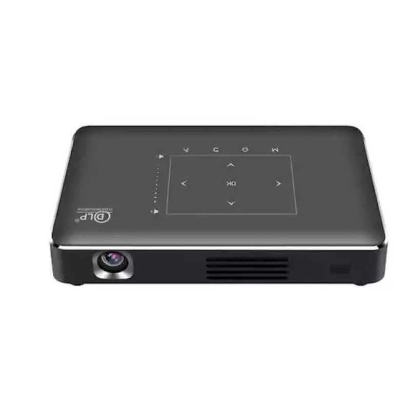 Proyector REAL TV P10 Mini, 4K, DLP, Android 9,0, WiFi, Bluetooth 4,0, portátil-0