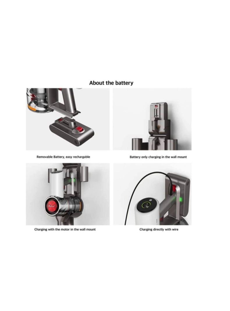 Batería 4000 mah Para RedRoad Aspiradora Vertical-1