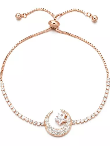 Pulsera Luna Hechas Con Cristales De Swarovski -4