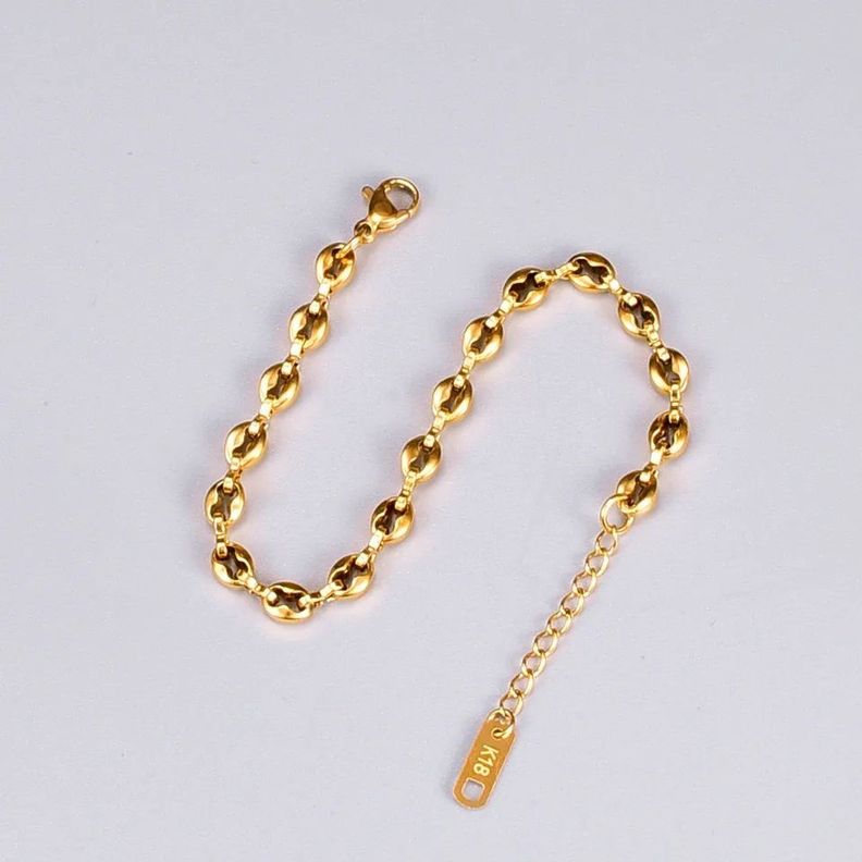 Pulsera exclusiva unisex Oro 18kt Bañado-1