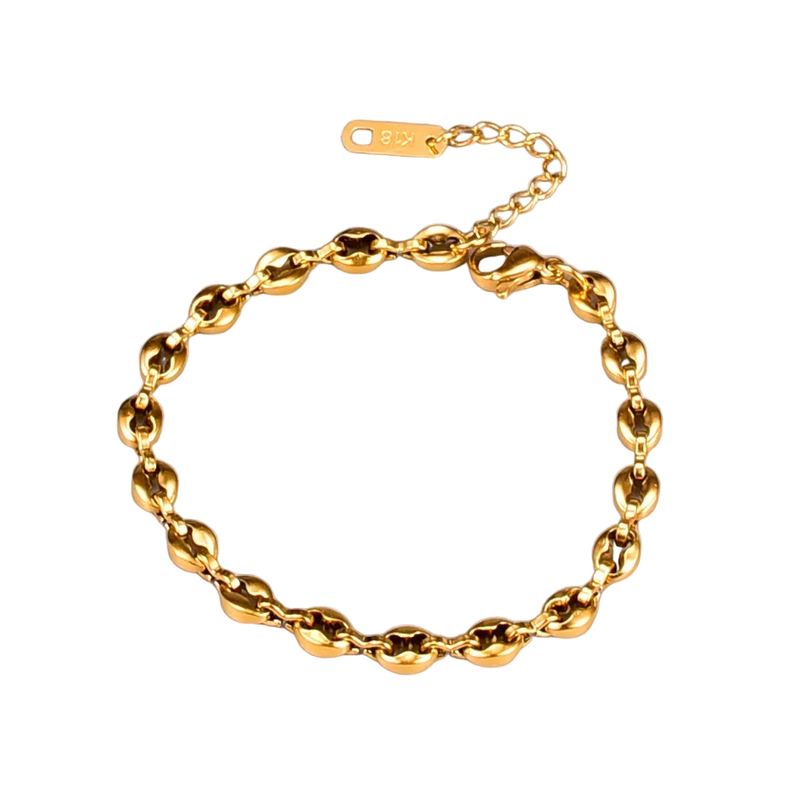 Pulsera exclusiva unisex Oro 18kt Bañado-4
