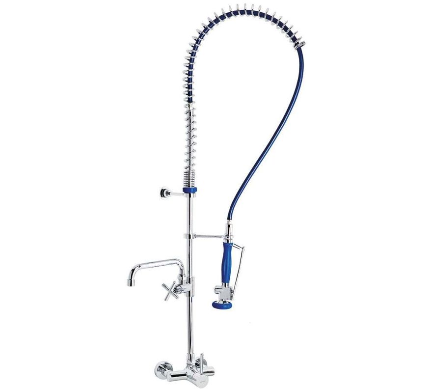 Llave Prewash Prelavado Monomando Genebre 1743 04 Acero Inox-0