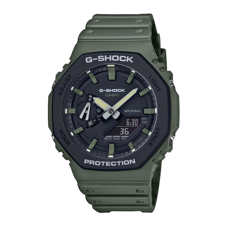 Reloj G-SHOCK GA-2110SU-3ADR Carbono/Resina Hombre Verde-0
