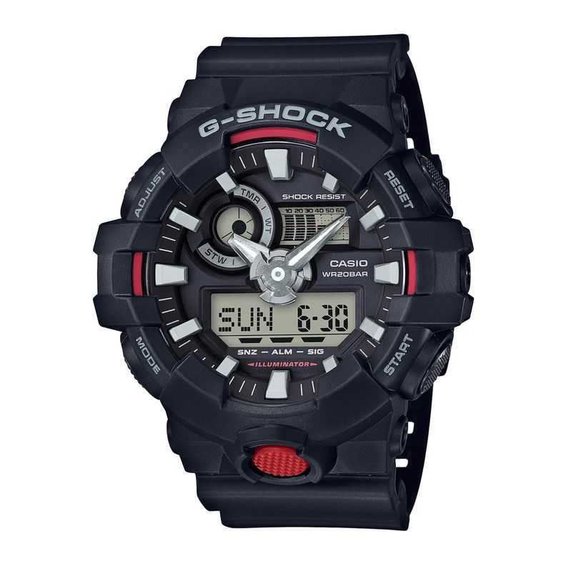 Reloj G-SHOCK GA-700-1ADR Resina Hombre Negro-0