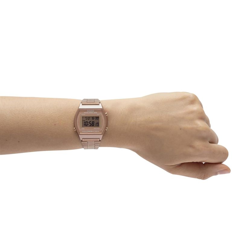 Reloj CASIO B640WC-5ADF Resina Unisex Oro Rosa-3