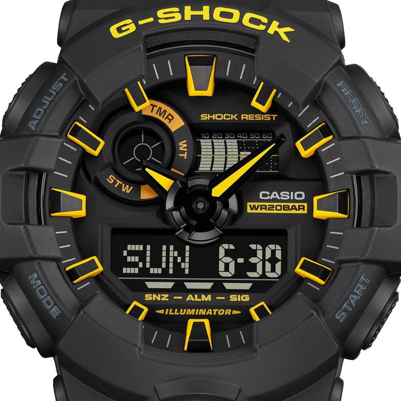 Reloj G-SHOCK GA-700CY-1ADR Resina Hombre Negro-2