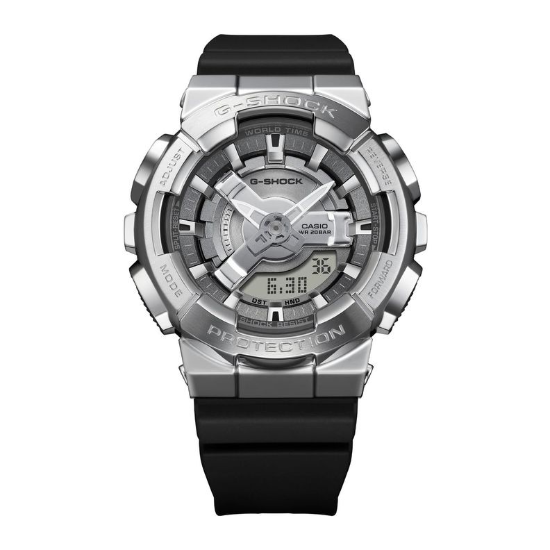 Reloj G-SHOCK GM-S110-1ADR Resina/Acero Mujer Plateado-1
