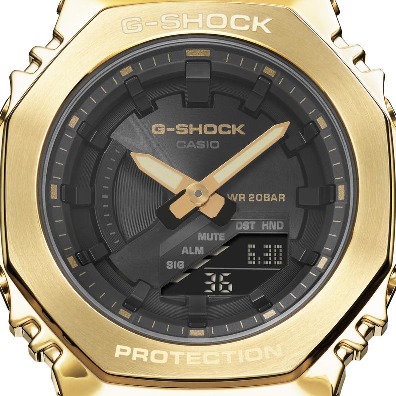 Reloj G-SHOCK GM-S2100GB-1ADR Resina/Acero Mujer Dorado-2