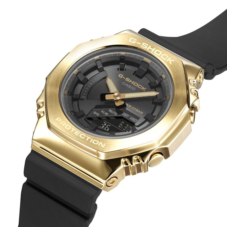 Reloj G-SHOCK GM-S2100GB-1ADR Resina/Acero Mujer Dorado-4