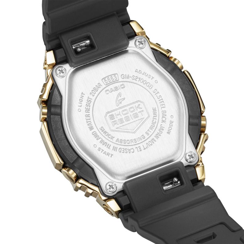 Reloj G-SHOCK GM-S2100GB-1ADR Resina/Acero Mujer Dorado-5