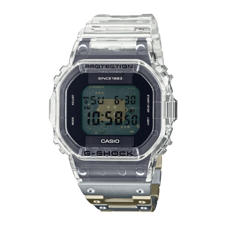 Reloj G-SHOCK DWE-5640RX-7DR Carbono/Resina Hombre Transparente-0