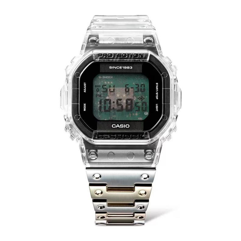 Reloj G-SHOCK DWE-5640RX-7DR Carbono/Resina Hombre Transparente-1