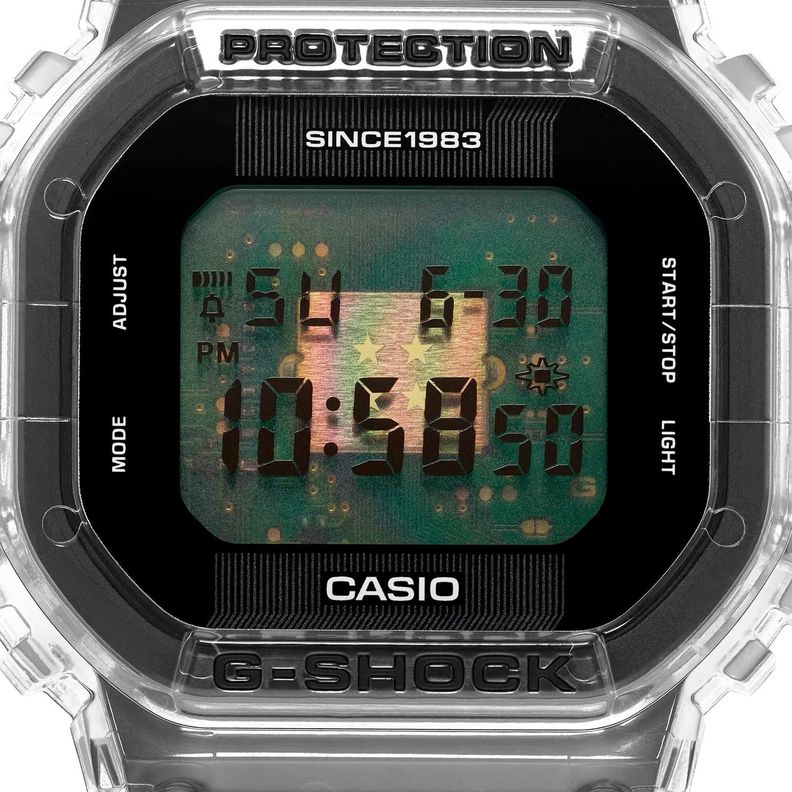 Reloj G-SHOCK DWE-5640RX-7DR Carbono/Resina Hombre Transparente-2
